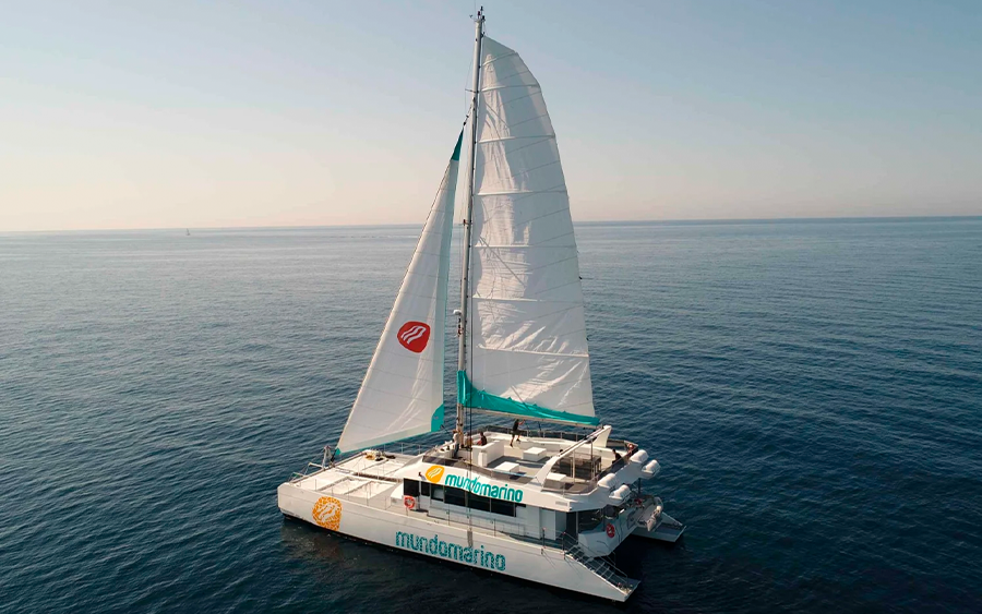 Catamarán Sunset con música