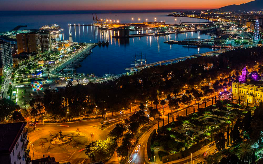 Ruta nocturna de leyendas de Málaga
